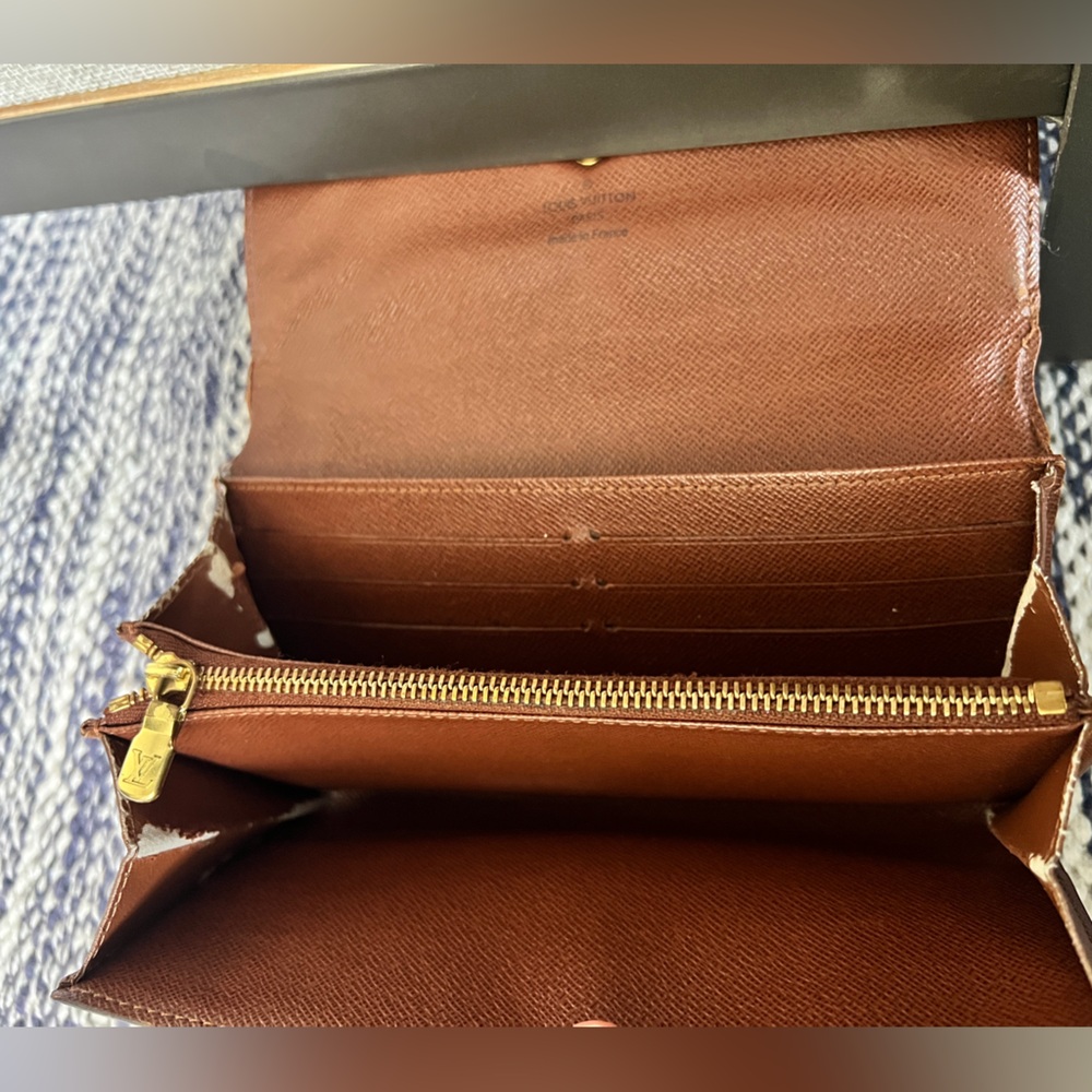 Louis Vuitton Brown Monogram Continental Wallet - Picture 9 of 13